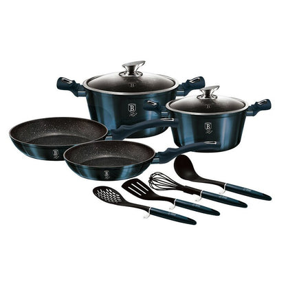 10 - Piece Non-Stick Aluminum Cookware Set