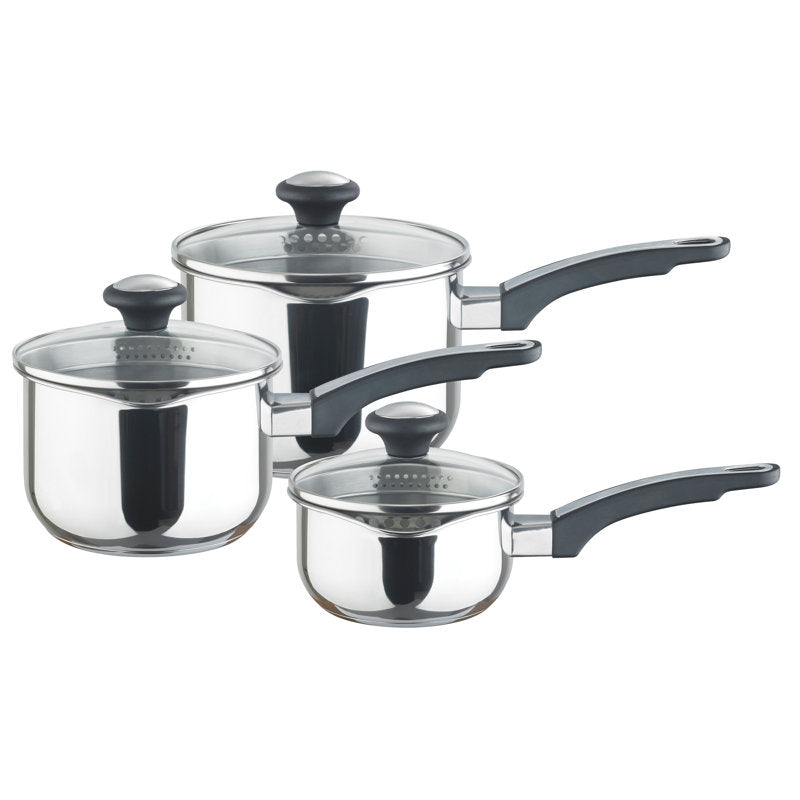Prestige 5 Pieces Stainless Steel Non Stick Cookware Set