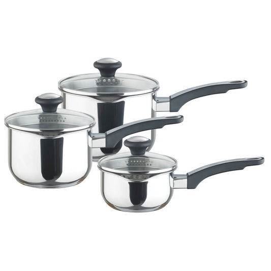 Prestige 5 Pieces Stainless Steel Non Stick Cookware Set