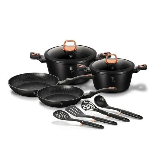 10 - Piece Non-Stick Aluminium Cookware Set