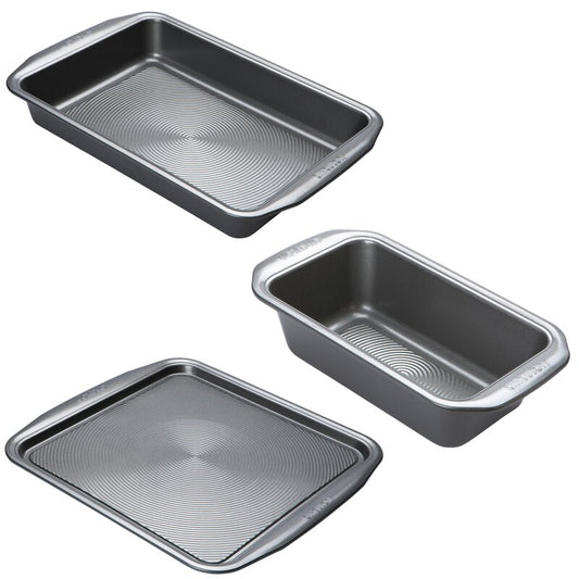 Circulon Momentum Steel Non Stick dishwasher safe 3 piece bakeware set