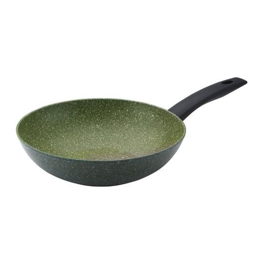 Prestige Eco Plant based Non Stick Induction StirFry pan - Recycled and Recyclable, PFOA free