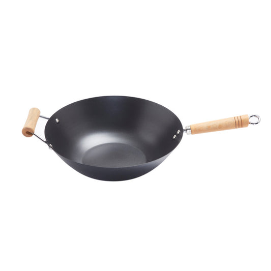 Belfry Kitchen Daniela 35Cm Non-Stick Carbon Steel Wok