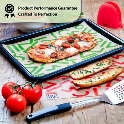 WAFE Non-Stick Silicone 5 Piece Baking Mat Set