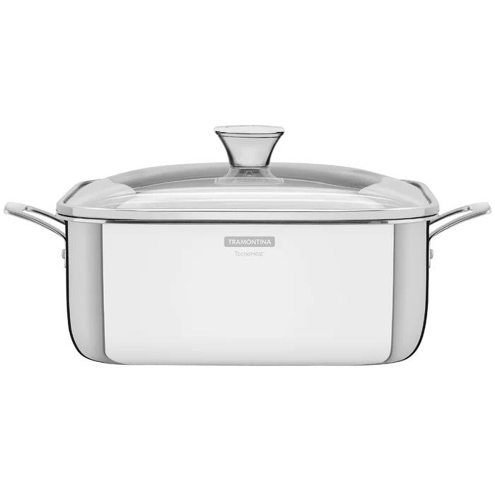 Tramontina Grano 3-PLY 7.3L Stainless Steel Square Casserole Dish