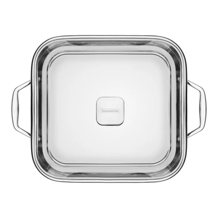 Tramontina Grano 3-PLY 7.3L Stainless Steel Square Casserole Dish