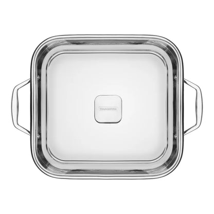 Tramontina Grano 3-PLY 7.3L Stainless Steel Square Casserole Dish