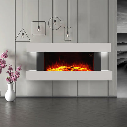 Adriel Wade Logan 132cm W Electric Fire