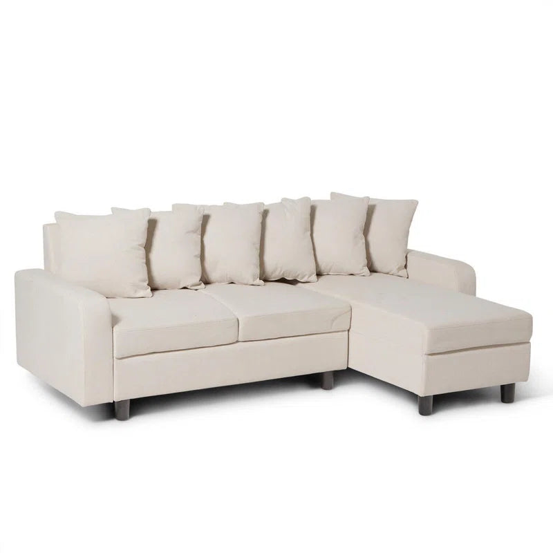 Mitzi 2 - Piece Velvet Corner Sectional
