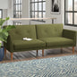 Mirrabooka Twin 204.5cm Upholstered Convertible Sofa