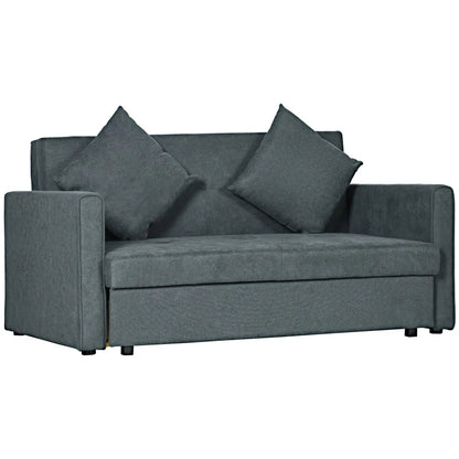 Mikiyas 2 Seater Upholstered Sofa Bed
