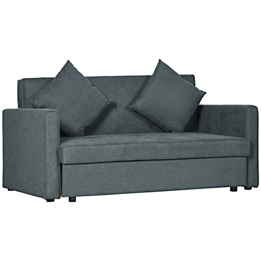 Mikiyas 2 Seater Upholstered Sofa Bed