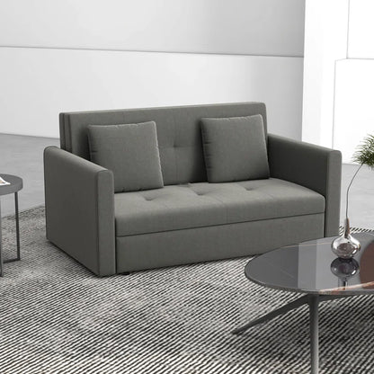 Mikiyas 2 Seater Upholstered Sofa Bed