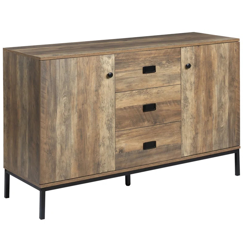 Melita 120 Cm Wide 3 Drawer Sideboard