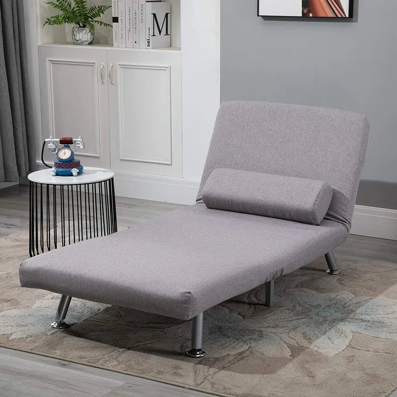 Kendall 75cm Upholstered Tufted Futon Chair