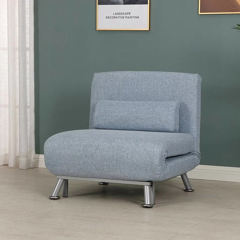 Kendall 75cm Upholstered Tufted Futon Chair