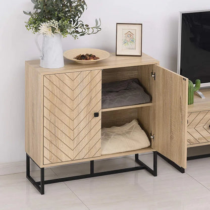 Collegiate 2 - Door Rectangle Accent Cabinet