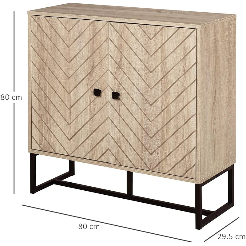 Collegiate 2 - Door Rectangle Accent Cabinet