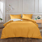Kiranjot Microfibre 200 TC Reversible Modern & Contemporary Duvet Cover Set With Pillow Cases