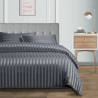 Microfibre 250 Thread Count Reversible Modern & Contemporary Reversible Duvet Cover Set