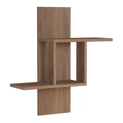 Mill Modern Wall Mounted Floating Shelf 2 Tier