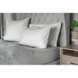 Plain Dye 540 TC Egyptian-Quality Cotton Satin Striped Duvet Cover Set with Pillowcases