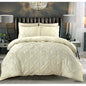 Scalli Luxury Polycotton Pinch Pleat Pintuck Duvet Cover