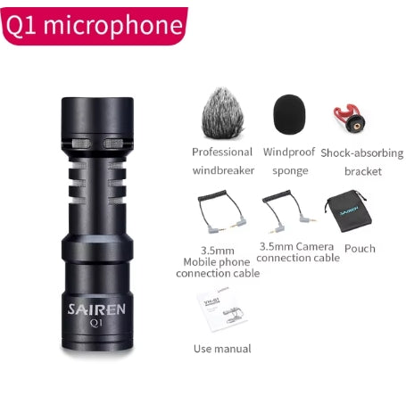 SAIREN Q1 Microphone by Ulanzi