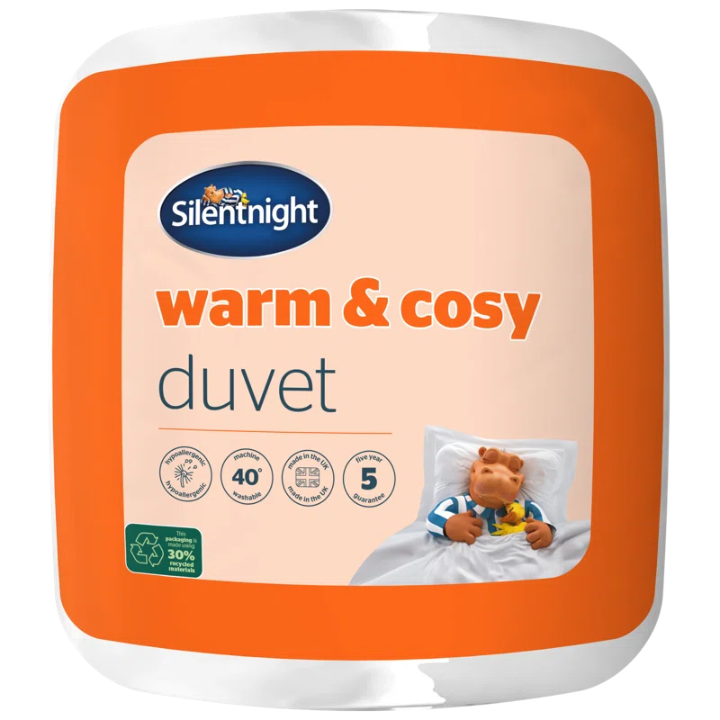 Silentnight Warm And Cosy Duvet - 13.5 Tog