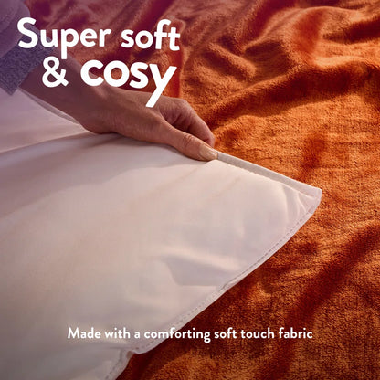 Slumberdown Warm Winter Nights Duvet 13.5 Tog Extra Warm & Thick Quilt Soft Touch Cover
