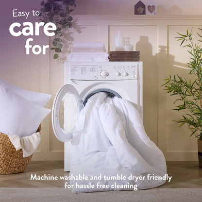 Slumberdown Warm Winter Nights Duvet 13.5 Tog Extra Warm & Thick Quilt Soft Touch Cover
