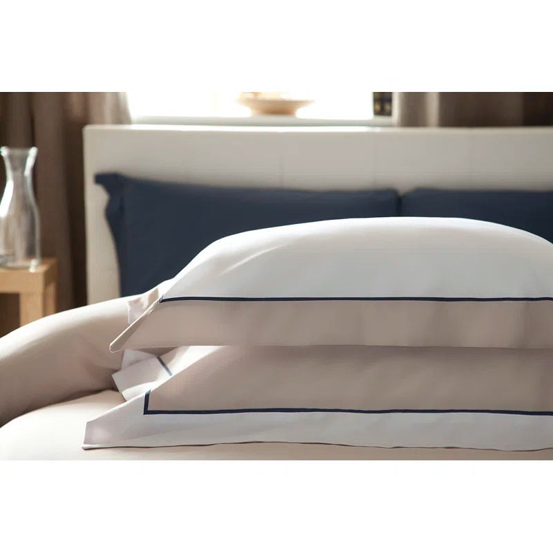 Solid Colour Duvet Cover Set with Pillowcases