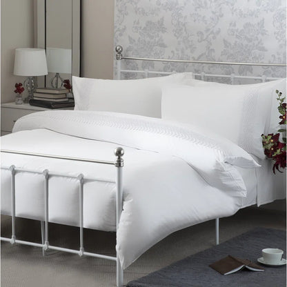 Solid Colour Duvet Cover Set with Pillowcases