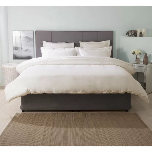 Ultralux 1000 Thread Cotton 56/44 Polycotton Cotton Blend Solid Colour Duvet Cover