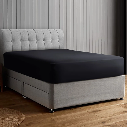 Aerona 200 Thread Count Microfiber Brushed Fitted Sheet
