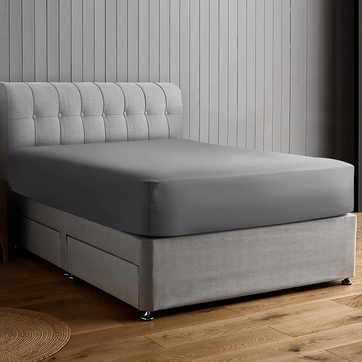 Aerona 200 Thread Count Microfiber Brushed Fitted Sheet
