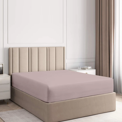 300 Thread Count Egyptian - Quality Cotton Percale Fitted Sheet