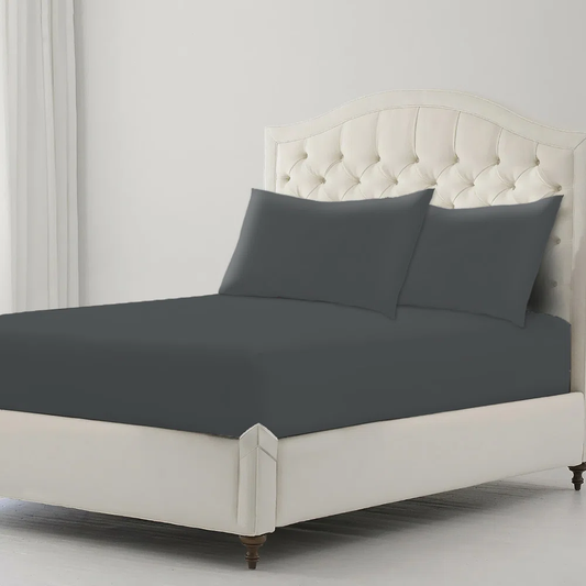300 Thread Count Egyptian - Quality Cotton Percale Fitted Sheet