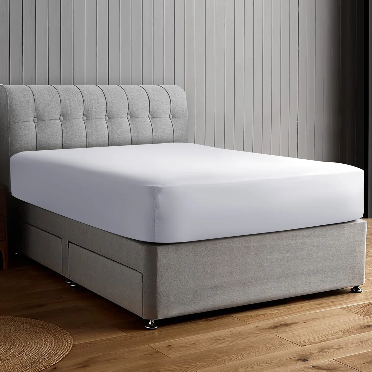 Aerona 200 Thread Count Microfiber Brushed Fitted Sheet
