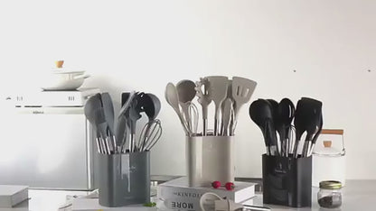 Silicone Kitchen Utensil Set